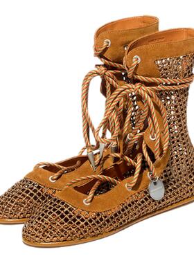 【ENG】KIKO KOSTADINOV网织绑带镂空长靴女新品26夏