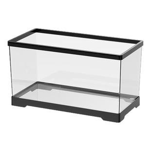 乌龟缸小型生态造景桌面家用巴西饲养箱豪华别墅带晒台养龟专用缸