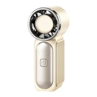 手持小风扇2025新款迷你制冷便携式随身超长续航学生超强力冰敷空调小型夏天户外mini降温充电100档涡轮f大风