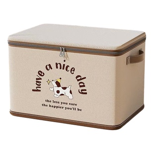 加厚无纺布衣物收纳箱衣柜整理箱家用百纳箱玩具储物箱超大杂物箱