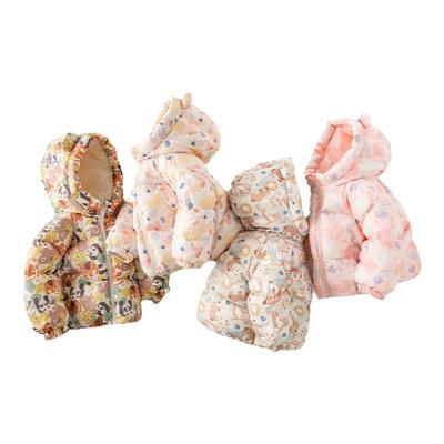 戴维贝拉儿童卡通羽绒服