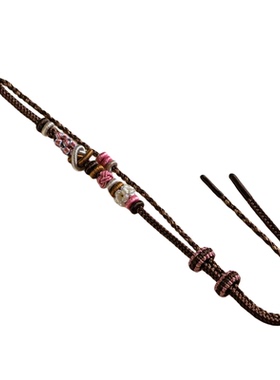 手工精编好运DIY黄金手链编绳