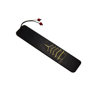 西泠印社西湖十景木质书签断桥三潭印月复古创意送礼紫光檀嵌铜丝杭州特色景区旅游文创纪念品老师礼品礼物