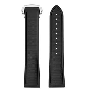 适配劳力士黑绿水鬼格林尼治游艇迪通拿余文乐日志氟橡胶手表表带