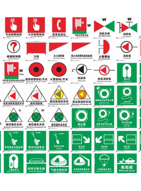 船舶用国际通岸接头标识