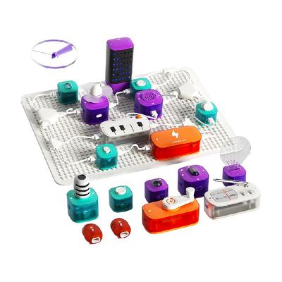 科学罐头儿童电路玩具积木套装