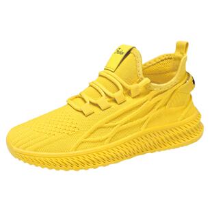 鞋子女2026春夏新款时尚休闲运动鞋潮流飞织网面跑步鞋防滑透气鞋