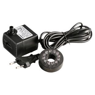 吸水石盆景小型潜水泵假山流水鱼缸循环泵抽水泵造雾器水晶球