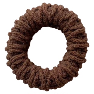 高马尾丸子头加厚发圈高弹力耐用发绳不伤发新款无接缝马尾发圈