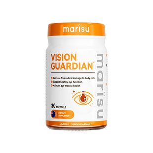 MARISU眼底素中老年护眼防疲劳黄斑养护蓝莓叶黄素软胶囊30粒