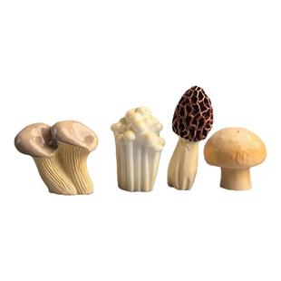 迷你小蘑菇仿真食玩菌菇植物模型过家家微缩盲袋礼物装饰摆件玩具