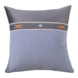 纯色北欧沙发抱枕靠垫套客厅靠枕床头大号靠背枕抱枕套不含芯车用