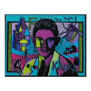 人文之宝 卡夫卡冰箱贴文创 周边新款博物馆冰箱贴 创意生日礼物