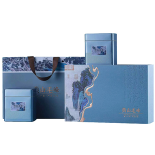 正宗明前黄山毛峰嫩芽特级新茶安徽绿茶茶叶春茶礼盒装春节送礼