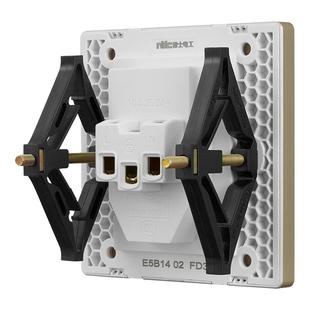 雷士电工暗盒修复器86型底盒修复通用多功能修补器开关插座10只装