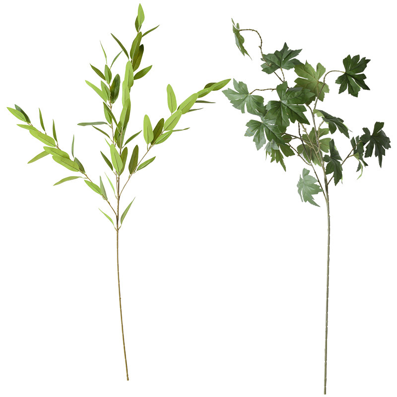 仿真绿植 森系婚礼路引插花装饰植物绿色植物家居假花仿真花摆设