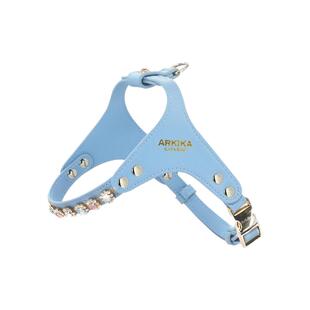 ARKIKA狗狗胸背小型犬牵引绳约克夏茶杯泰迪项圈背心式外出遛狗绳