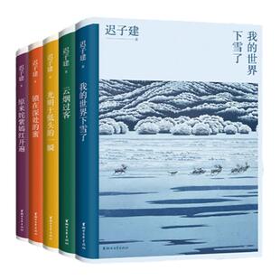 礼盒版迟子建散文典藏集套装5册茅盾文学奖得主迟子建散文自选集我的世界下雪了原来姹紫嫣红开遍冰心初高中阅读文学散文随笔正版W