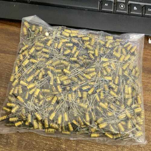 1849个铜脚80v10uf尼吉康fg签字版音频电解电容全新
