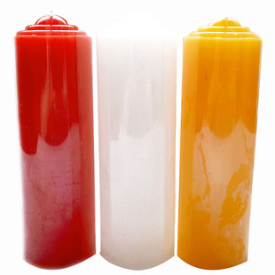 厂家直销大号68小时红蜡烛无烟去甲醛除湿 吸烟家用照明供佛