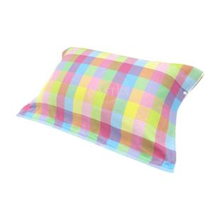 日本那须藤按扣枕巾纯棉纱布成人枕头巾情侣男女加大全棉学生