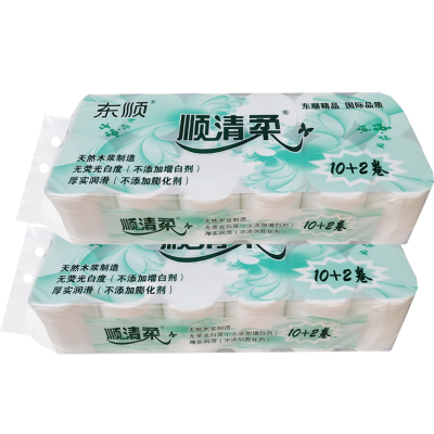 顺清柔卫生纸巾1800克母婴适用