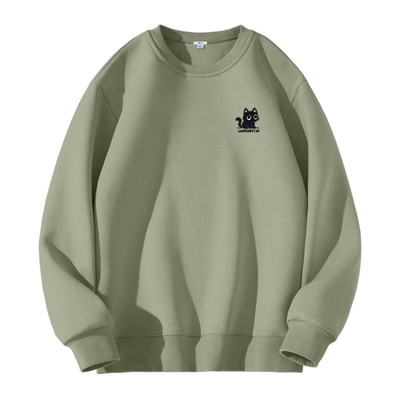 回力男款2025秋季圆领卫衣