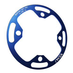 山地车104BCD护盘自行车轮盘齿轮保护罩牙盘罩链罩单盘铝合金护罩