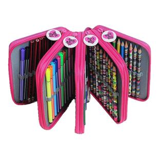 笔袋装专用水彩笔的收纳彩铅画笔儿童美术小学生大容量马克文具盒