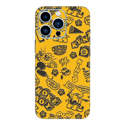 苹果17Promax浮雕后膜适用iPhone15手机贴膜14背膜13个性贴纸12彩膜11全包边16背贴