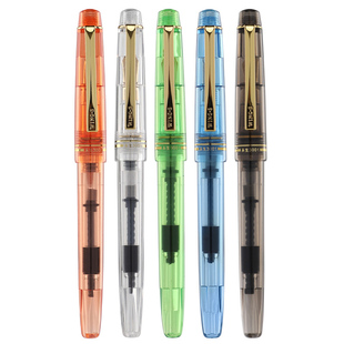 永生3001A透明示范钢笔美工笔尖学生书法练字可替换墨囊