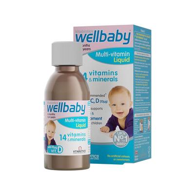 英国wellbaby婴幼儿铁锌液体