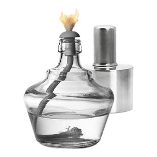 罗本德玻璃酒精灯加热套装不锈钢酒精灯防爆纯棉灯芯线石棉网三脚架150/250ml全套装艾灸煮茶实验室玻璃器皿