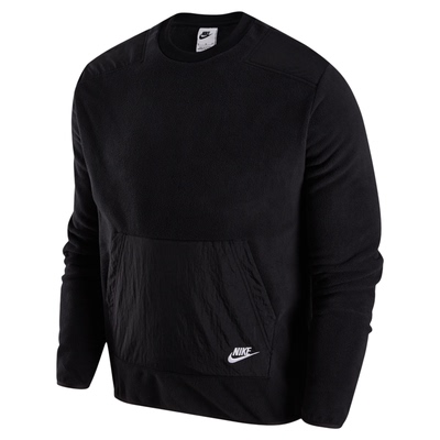 耐克卫衣男 Nike防风保暖防晒舒适百搭袋鼠兜套头衫 DD4855-010