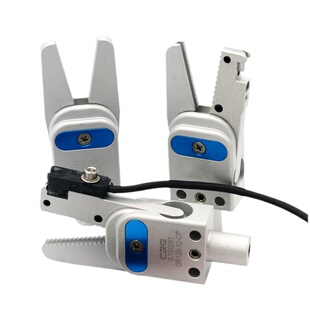 CRG机械手迷你夹具气动夹子手指气缸夹爪MINI水口夹具感应开关GR