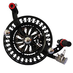 新款华鸢风筝轮盘线轴盘刹车防倒转镁合金背带轮风筝线轮盘高档