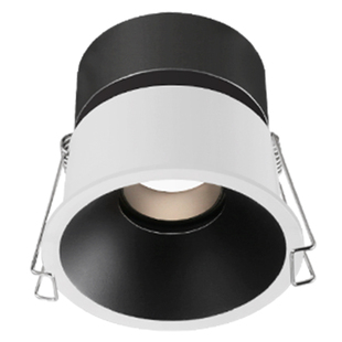 嵌入式射灯led无主灯深防眩目家用吊顶高显色射灯天花黑白色洗墙