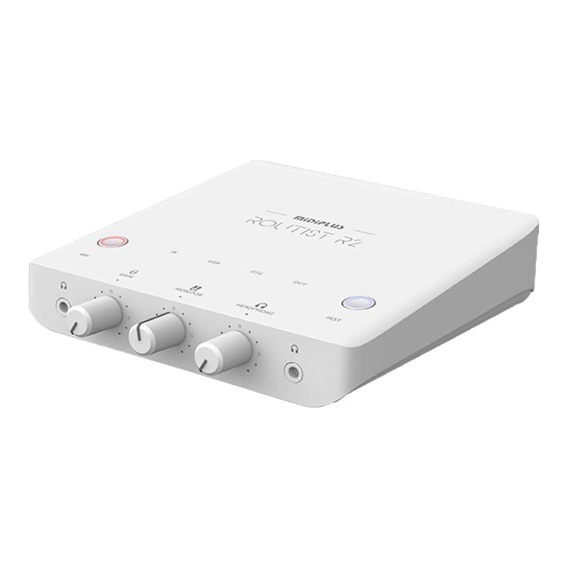 迷笛R2电脑声卡唱歌专用送精调