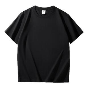 胖子男大码纯棉短袖t恤纯色打底衫10xl肥版半袖体恤圆领宽松背心