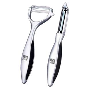 德国DOUBLEDELI不锈钢削皮刀土豆去皮厨房家用多功能水果瓜刨刮皮