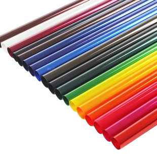 影视色纸柔光纸灯光色温片摄影滤色纸舞台效果灯光片雷登82 85色温纸背景光滤色片升降色温装潢滤光纸