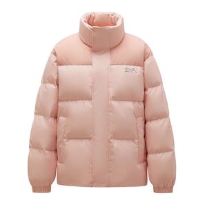 雪中飞秋冬新款男女情侣小众鹅绒轻暖防水廓形羽绒服潮流外套