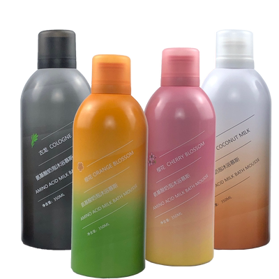 氨基酸古龙香体奶油白保湿慕斯沐浴露