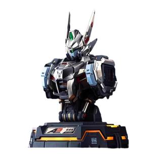 模寿湖中骑士鎏金版65W快充武成侯钛银氮化镓手办模型男充电中心