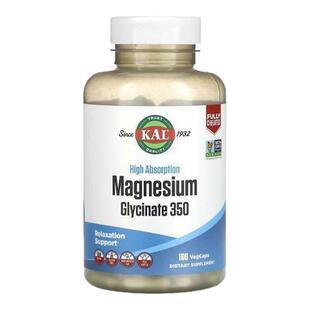 KAL高吸收甘氨酸镁补镁片螯合镁元素放松肌肉支持睡眠焦虑记忆