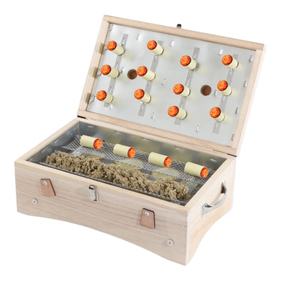 【工厂直销店】实木腰腹部艾灸箱