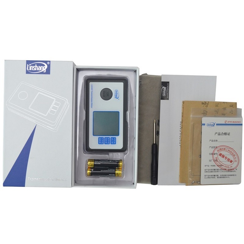 林上太阳膜测试仪LS160A/162/163A汽车玻璃效果防爆膜检测仪隔热