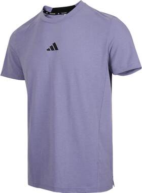 滔搏adidas阿迪达斯男子运动休闲短袖T恤训练上衣跑步服JI5772