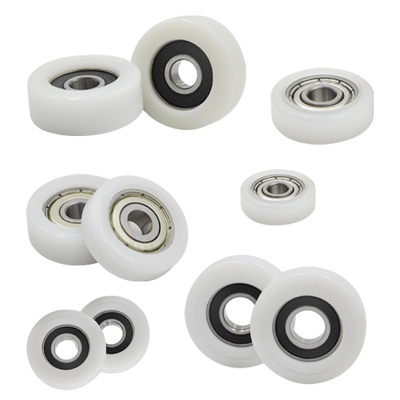 ZKR包塑轴承尼龙滑轮POM导向轮
