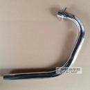 摩托车排气管适用于CG125复古改装 前段排气筒WY125烟囱前段含附件